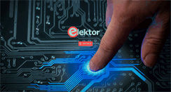 Desktop Screenshot of elektor.com.pt